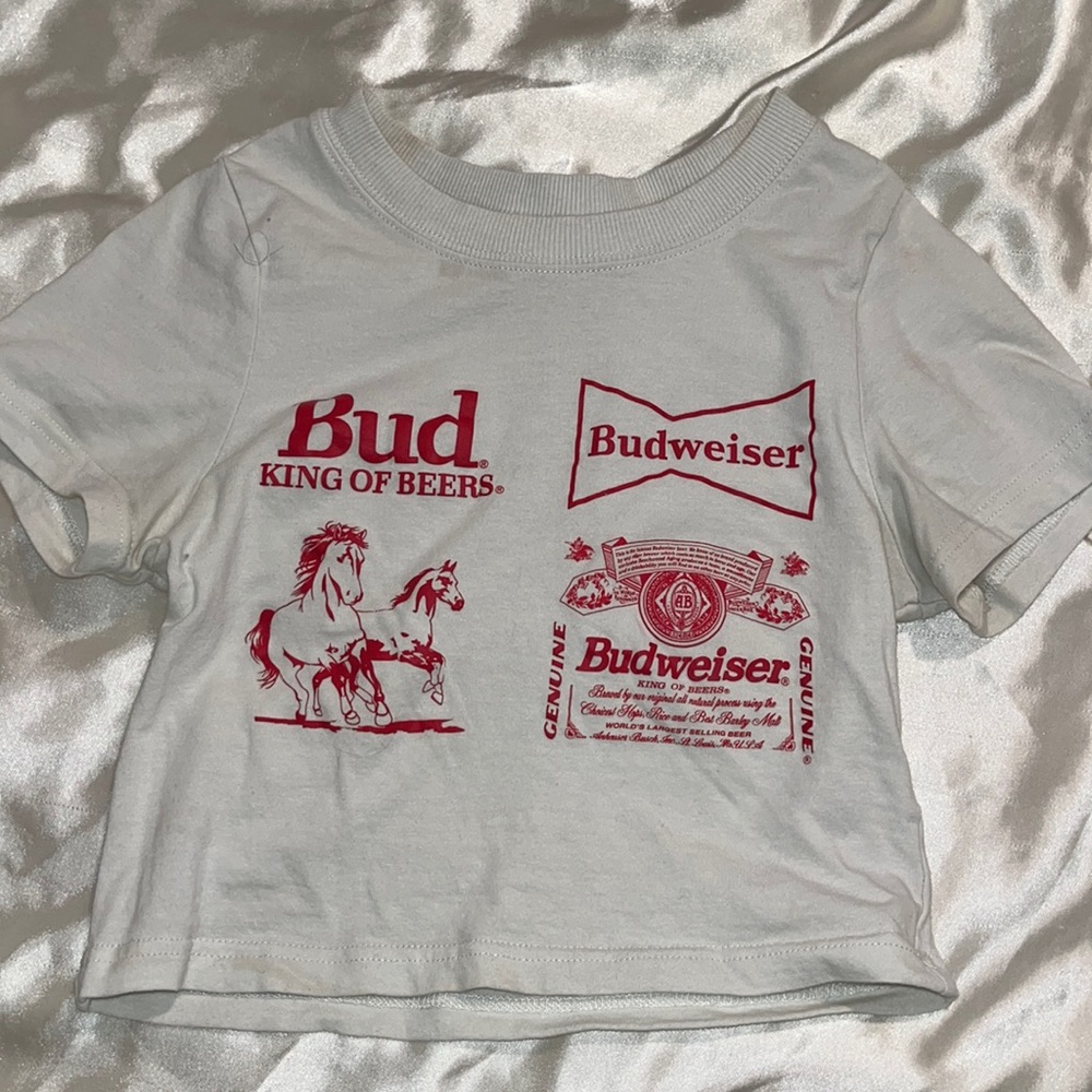 Hard to find Budweiser Baby Tee.